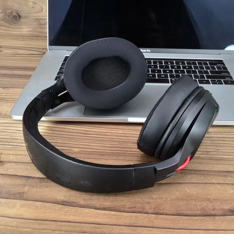 1pair Lychee Pattern Ear Pads For HyperX / Cloud Alpha / Cloud Flight Wireless Headsets