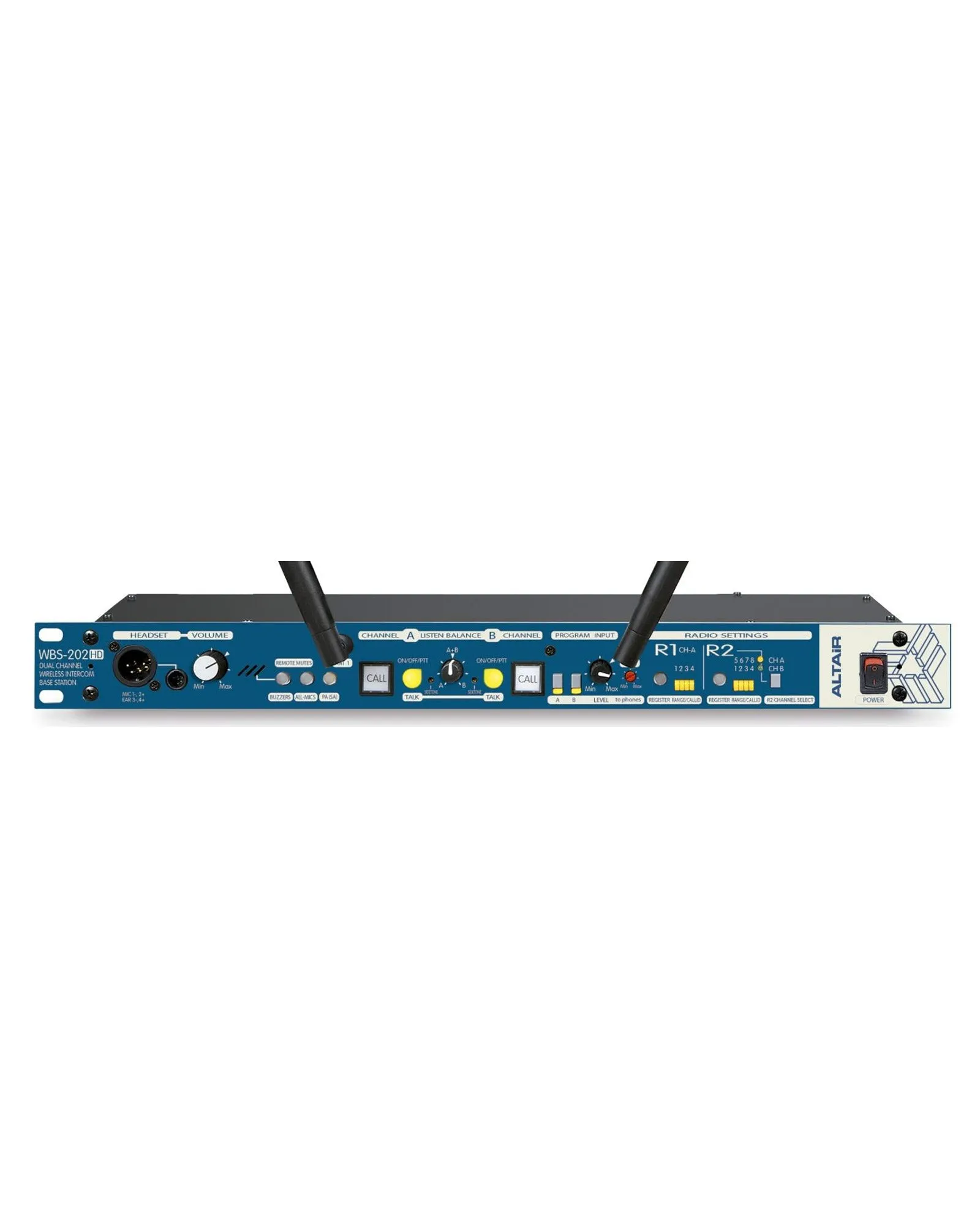 2 Channels HD Wireless Base Station   2 antennas (WBS-202HD)