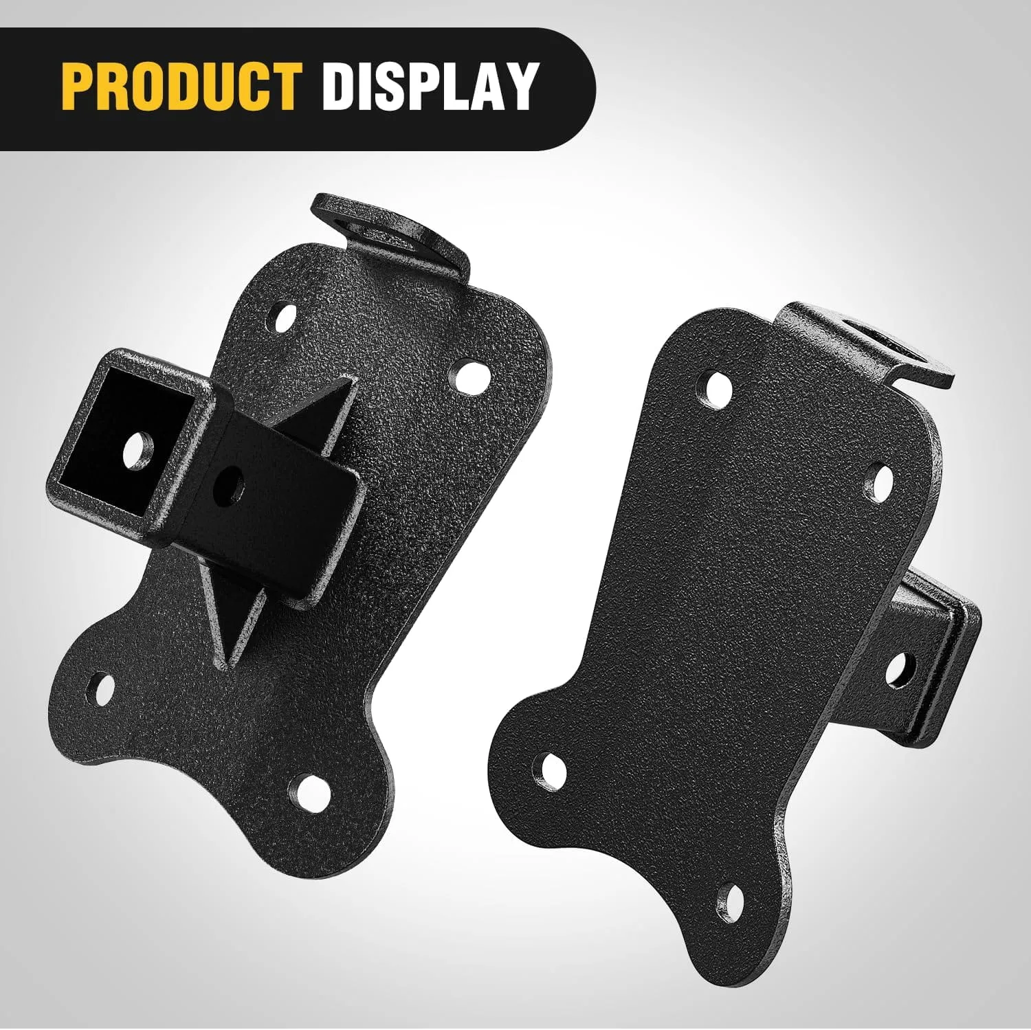 2 Inch Rear Bumper Tow Trailer Hitch Receiver Kit For 2022-2024 Polaris RZR Pro R|2022-2024 Polaris RZR Pro R 4
