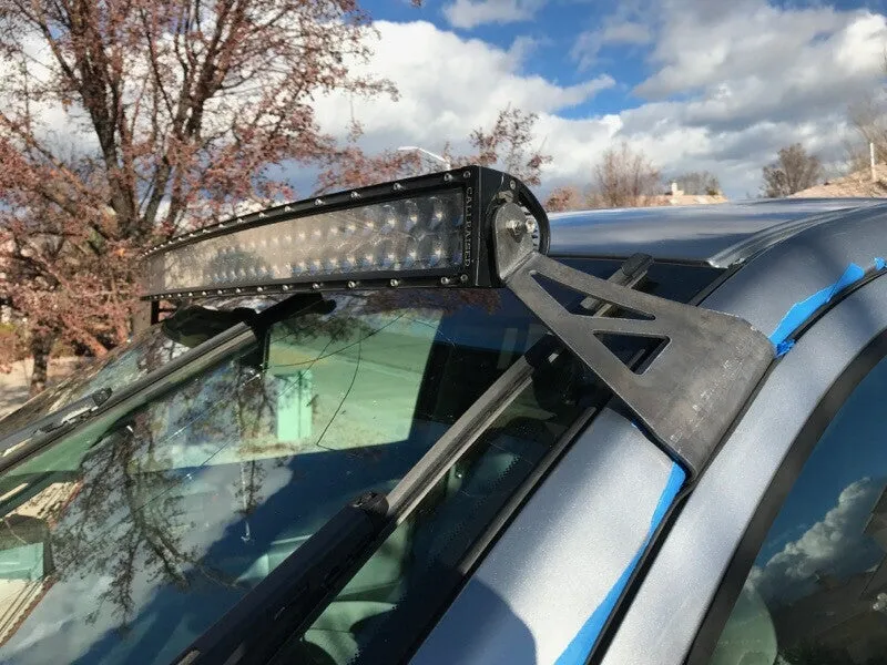 2007-2021 Toyota Tundra 52" Curved LED Light Bar Roof Mounting Brackets BY CALI RAISED LED