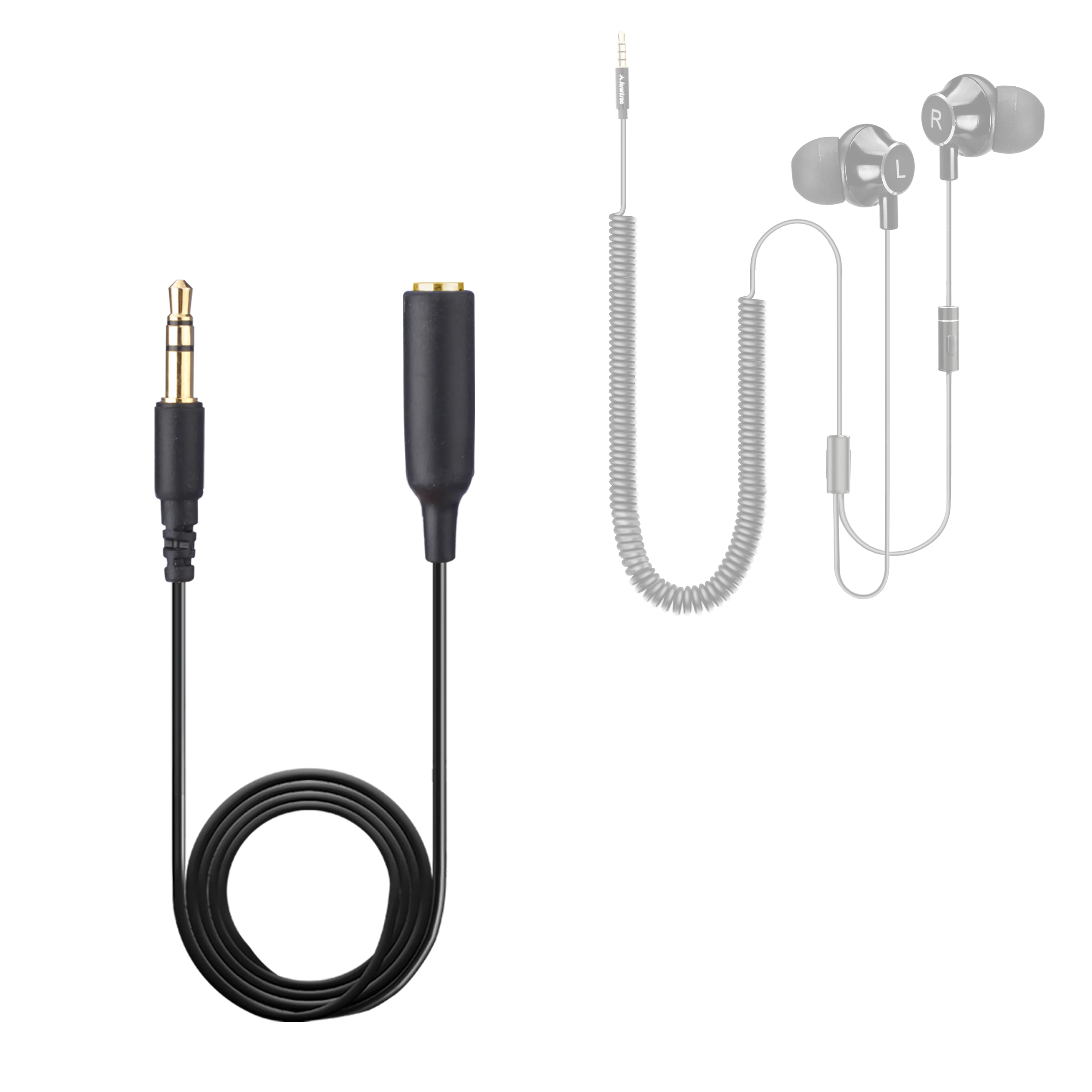 3.5mm Extension cable for wired earbuds