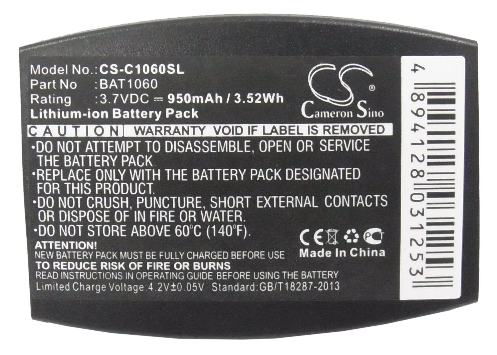 3M C1060 C1060 Wireless Intercom RF1060 T-1 T-1 drive-thru headsets XT-1 Headphone Replacement Battery