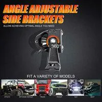 5D Series Straight/Curved Off Road Led Light Bar For 2002 Ford F150