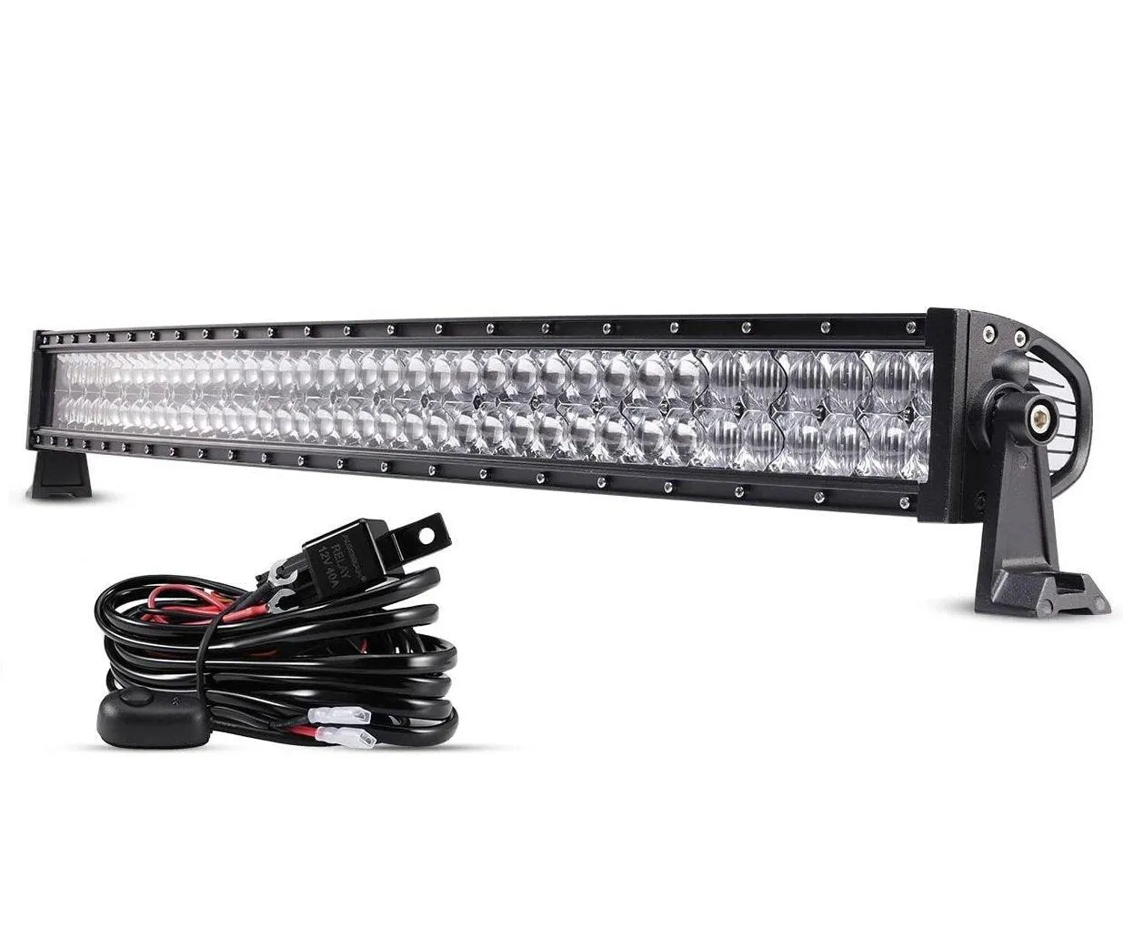5D Series Straight/Curved Off Road Led Light Bar For 2002 Ford F150