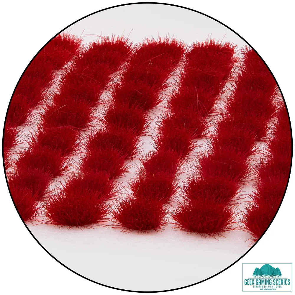 6mm Tufts - Mars- Geek Gaming Scenics