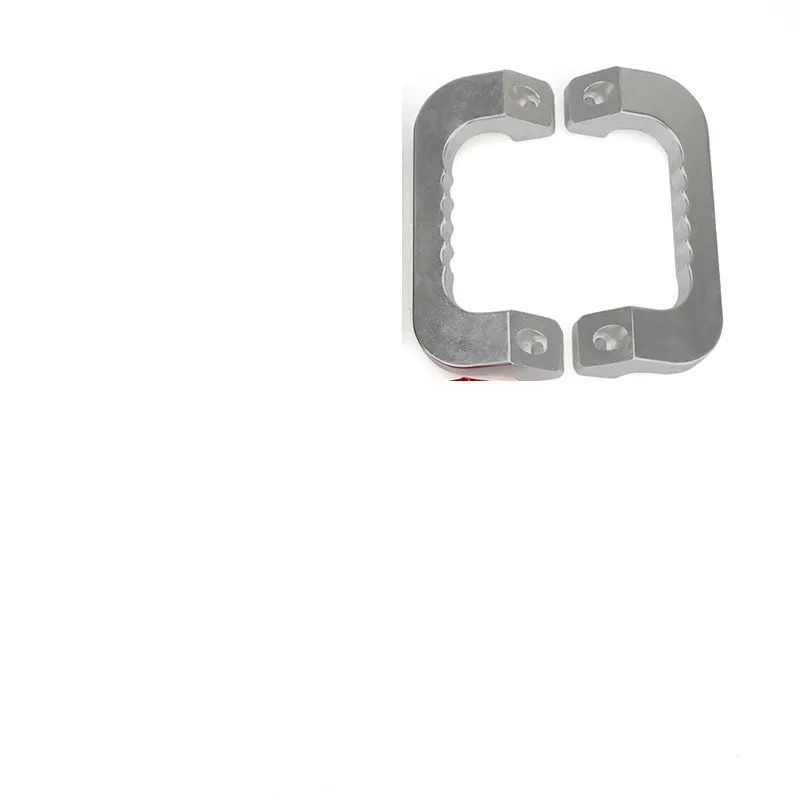 A Pair Of Space Aluminum Alloy Handles For Driver And Co-pilot