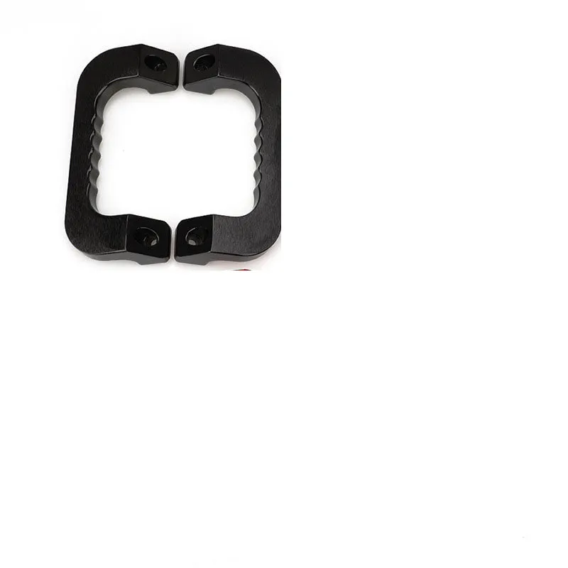 A Pair Of Space Aluminum Alloy Handles For Driver And Co-pilot
