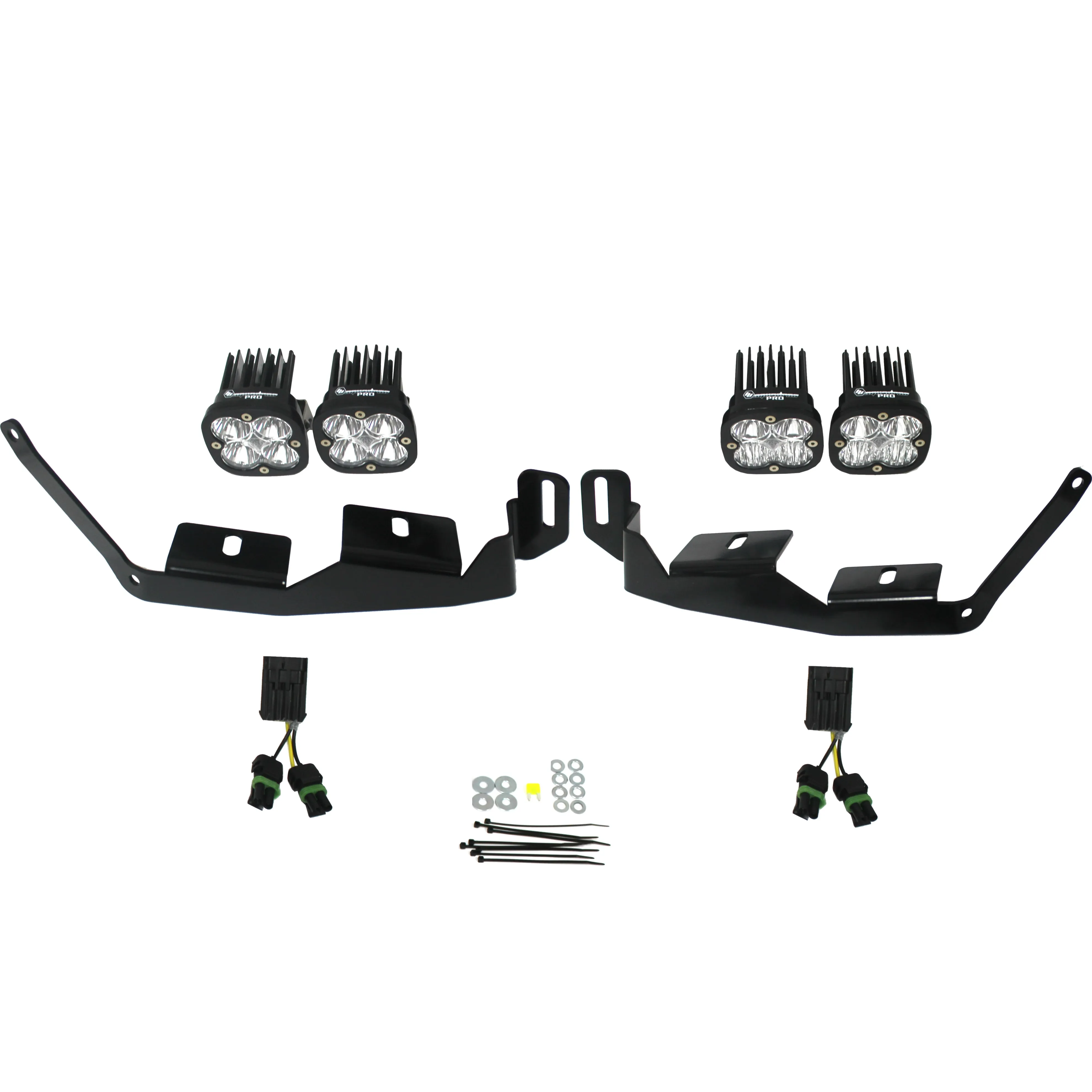 Baja Designs Polaris, RZR XP/RS1/TurboS "Pro" Headlight Kit (14-On)