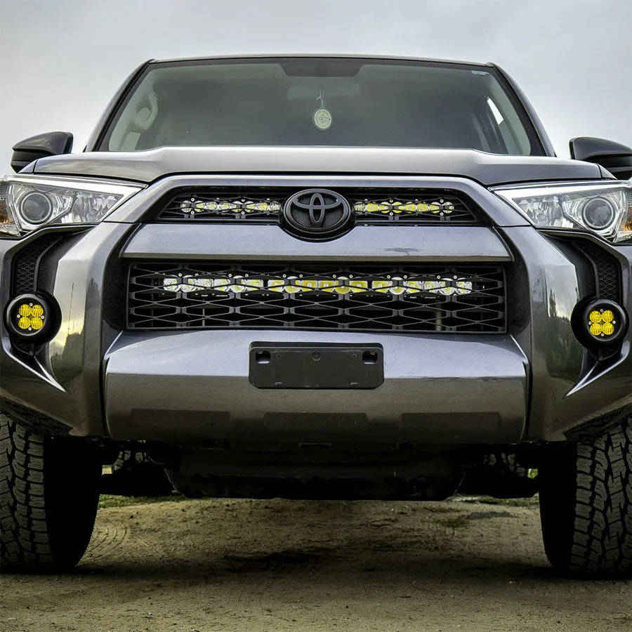 Baja Designs S8 Dual 10 Inch Grille Upper Light Kit | 2018-2014 Toyota 4Runner