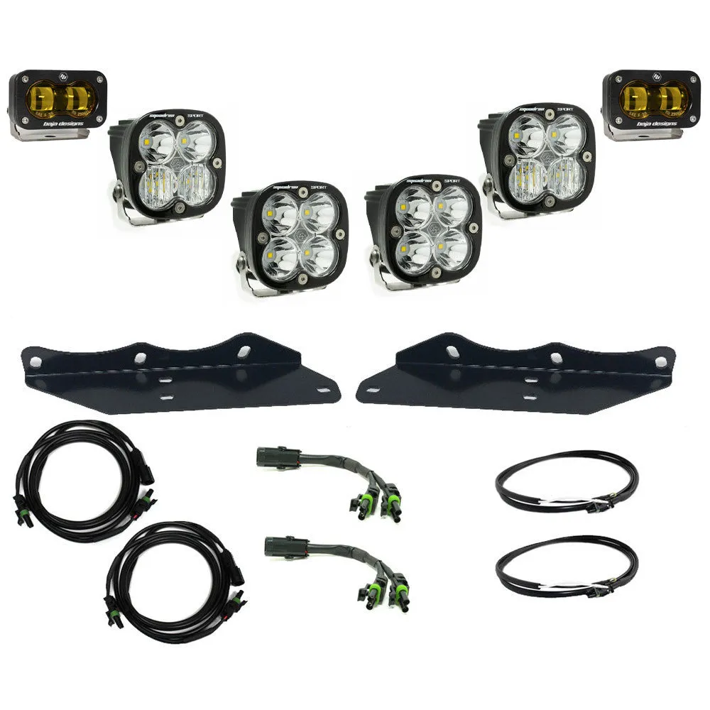 Baja Designs Squadron/S2 Fog Light Pocket Kit For Ford Raptor (2017-2020)