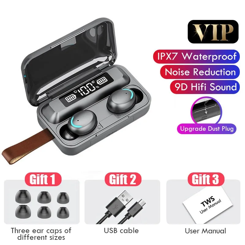 Bluetooth Earphones 2200mAh Charging Box