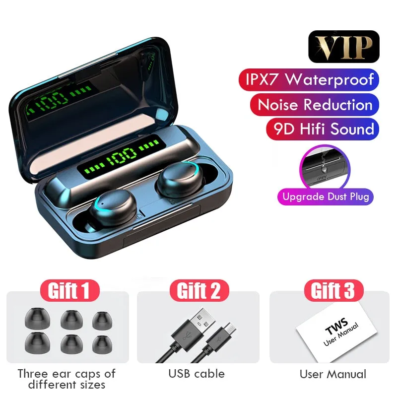 Bluetooth Earphones 2200mAh Charging Box