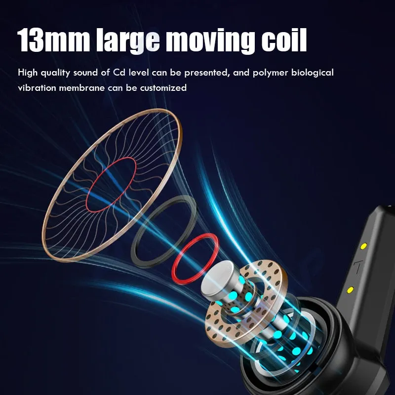 Bluetooth V5.0 Earphones Low Latency Gaming Headsets TWS 9D Stereo Wireless Headphones Noise Cancelling Gaming Earbuds With Mic