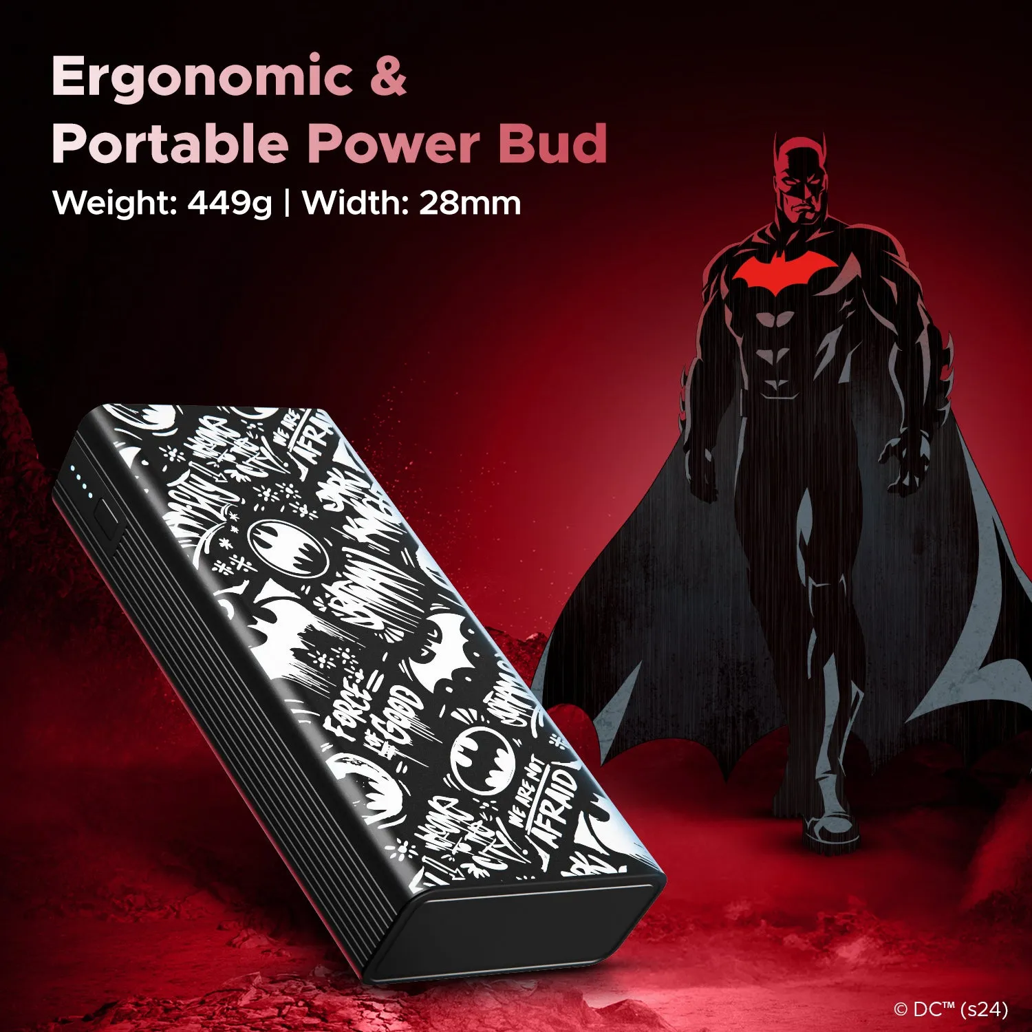 boAt Energyshroom PB400 DC Edition | Powerbank with 22.5W Wired Fast Charging, 12 Layer Smart IC Protection, 20000W mAh Battery