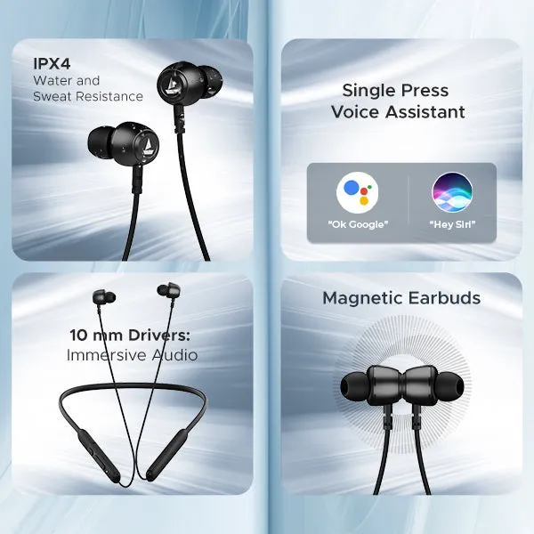 boAt Rockerz 103 V2 Pro | Bluetooth Earbuds with Upto 30 Hours Playback, ENx™️ Technology, ASAP™️ Charge