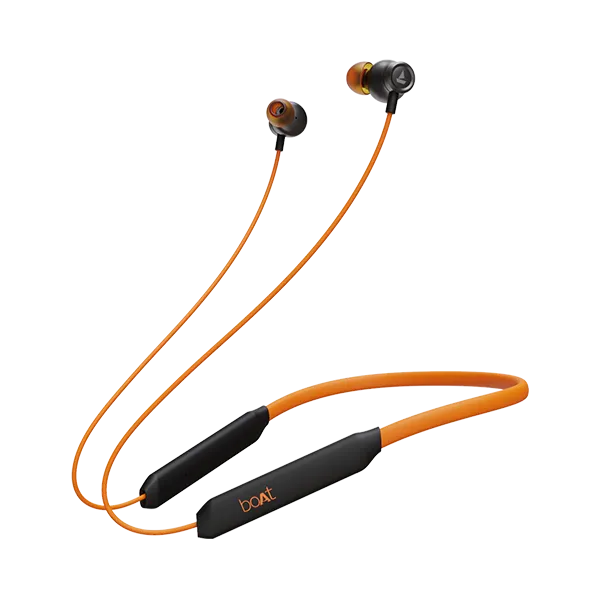 boAt Rockerz 205 Pro | Bluetooth Earphone with 10mm Drivers, Upto 30 Hour Playback, Lightweight Magnetic Earbuds