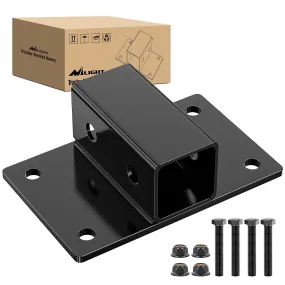 Bolt on Tractor Bucket 2 inch Receiver 5/8¡± Hitch Pin Hole Class 3 Trailer Hitch
