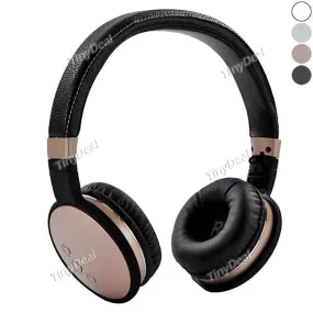 BT016 Foldable Bluetooth 4.2 Wireless Stereo Headsets with Mic Noise Cancelling Stereo Headphone
