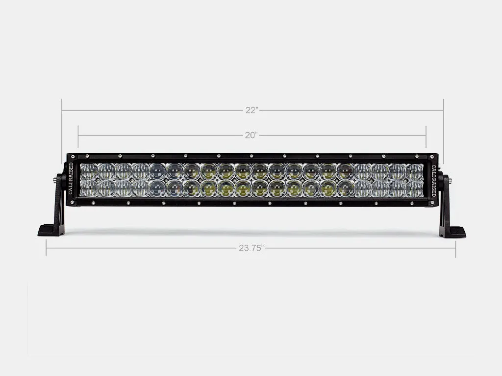 CALI RAISED LED 22" Dual Row 5D Optic OSRAM LED Bar