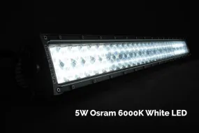 Cali Raised LED 22" Dual Row 5D Optic OSRAM LED Light Bar