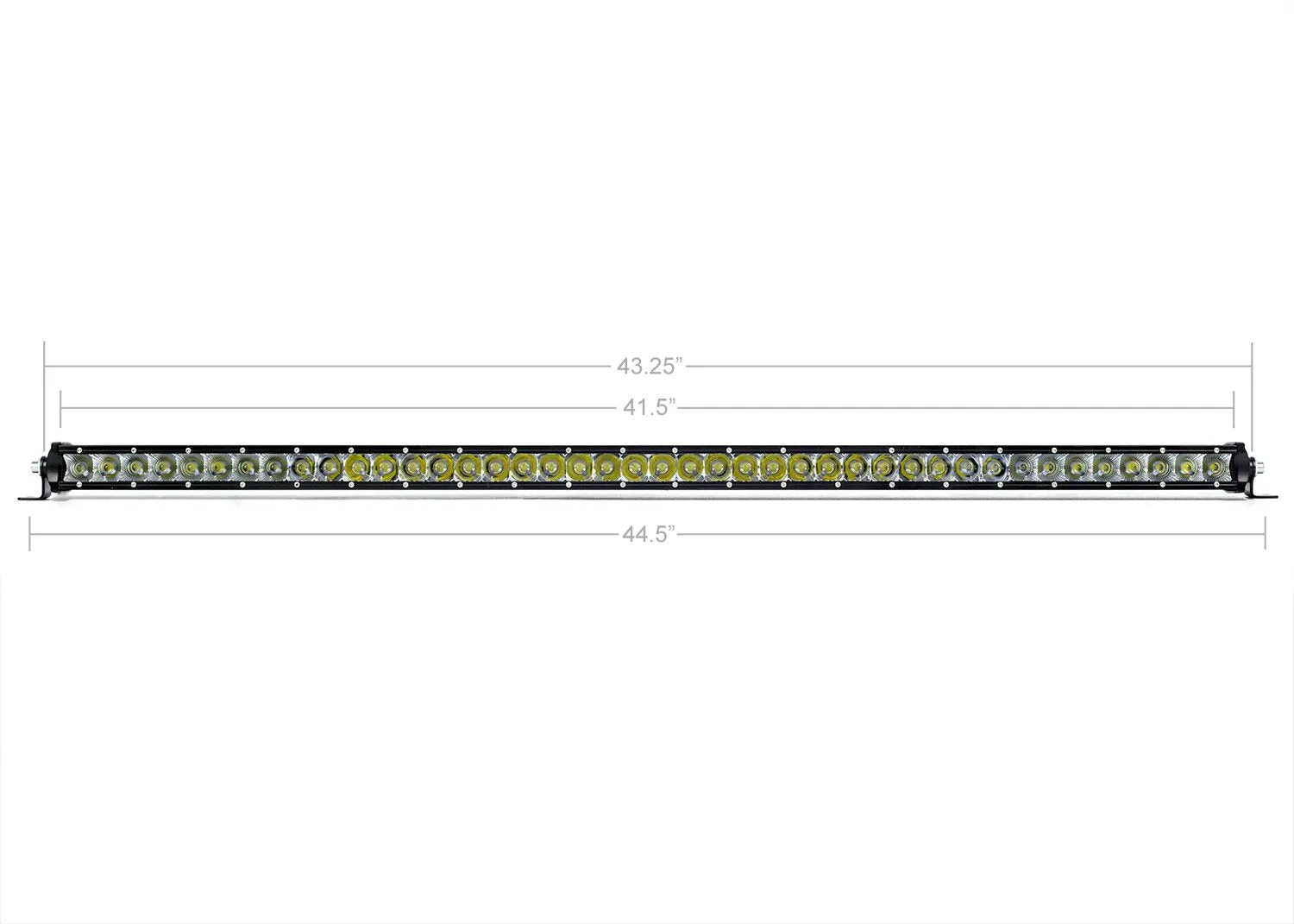 Cali Raised LED 42" Slim Single Row LED Light Bar