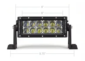 Cali Raised LED 8" Dual Row 5D Optic OSRAM LED Light Bar