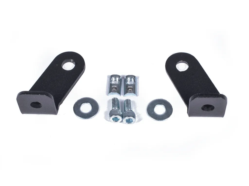CALI RAISED LED Dual Function Amber/White LED Light Bar Prinsu Mounting Brackets
