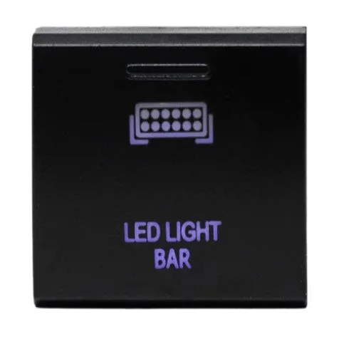 Cali Raised OEM Square Style LED Light Bar Switch | 2024  Toyota Tacoma