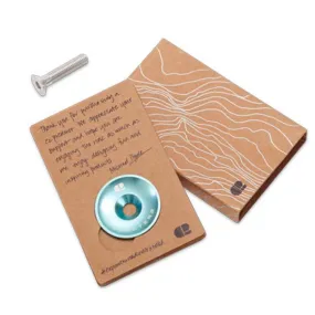 Chapter2 Aqua Headset Cover with Silver Bolt