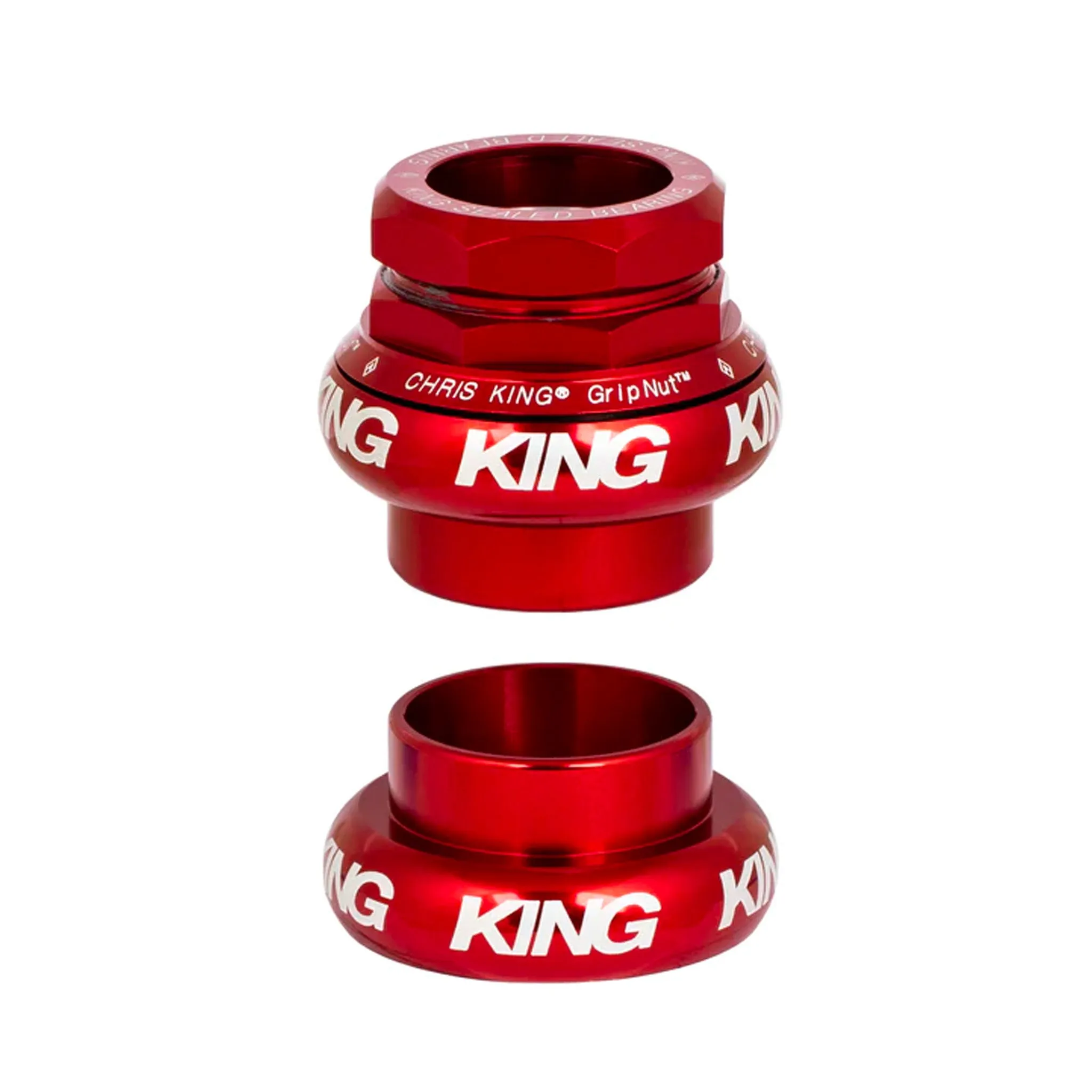 Chris King GripNut Threaded Headset - 1" or 1-1/8" -MIX-N-MATCH