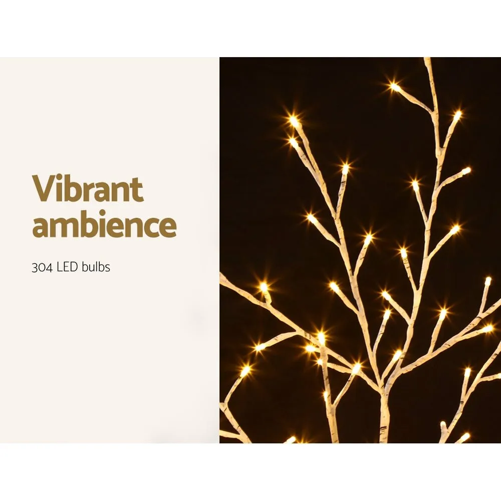 Christmas Tree 1.5M 304 LED Trees With Lights Warm White