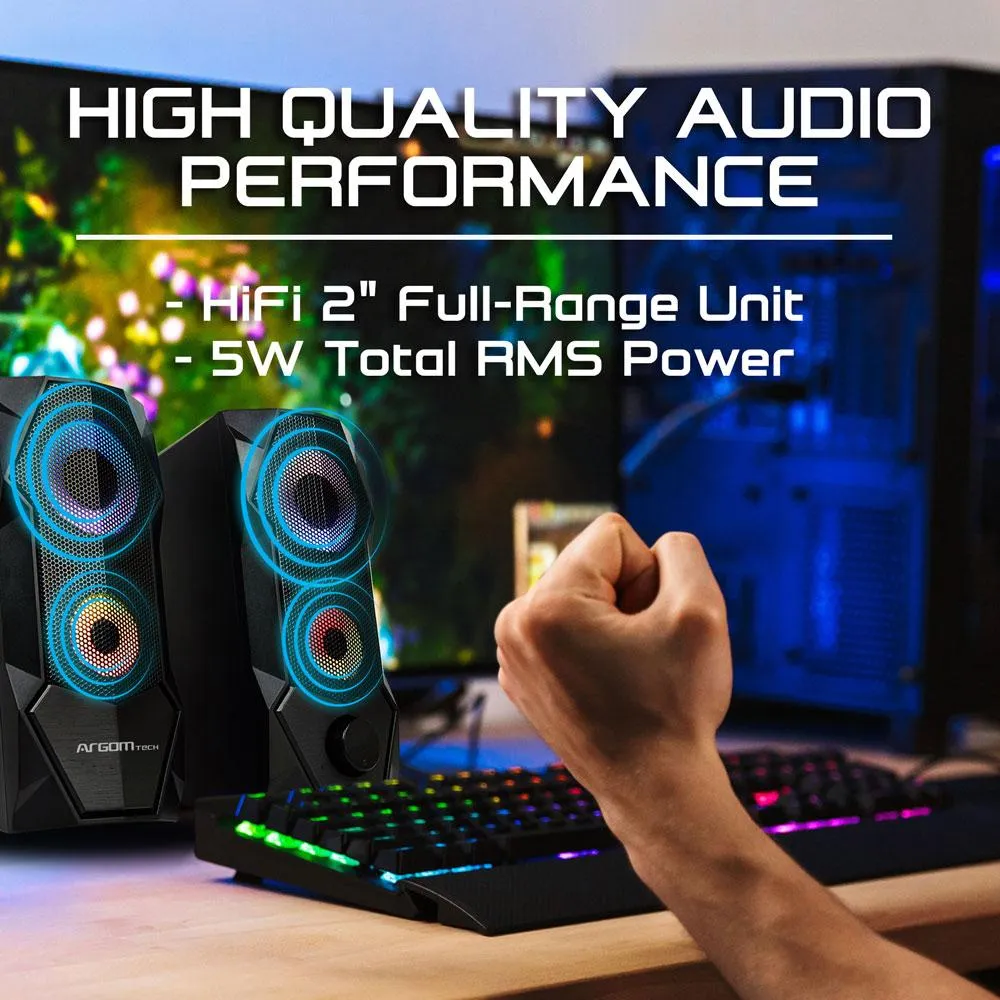 COMBAT GAMING S68 2.0CH MULTIMEDIA SPEAKERS