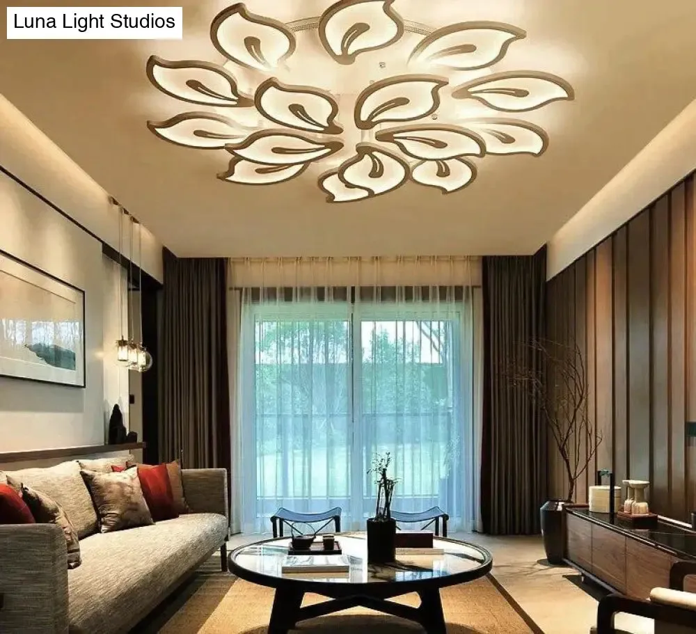 Contemporary Acrylic LED Ceiling Lights: Enhancing the Ambience of Your Bedroom and Living Room