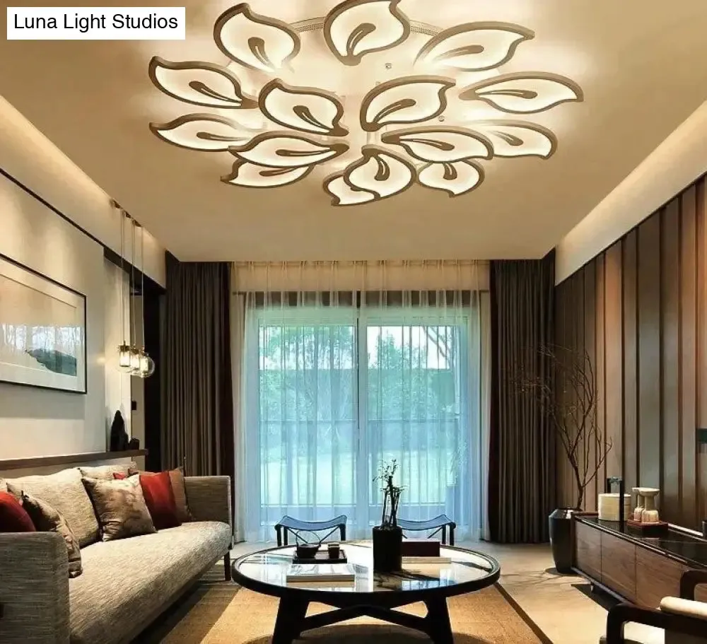 Contemporary Acrylic LED Ceiling Lights: Enhancing the Ambience of Your Bedroom and Living Room