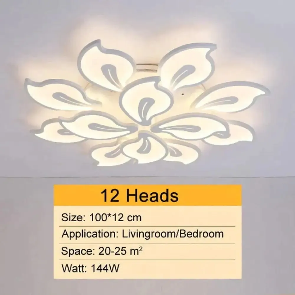 Contemporary Acrylic LED Ceiling Lights: Enhancing the Ambience of Your Bedroom and Living Room