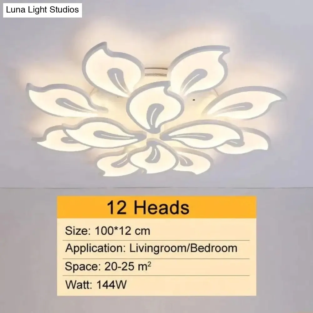 Contemporary Acrylic LED Ceiling Lights: Enhancing the Ambience of Your Bedroom and Living Room