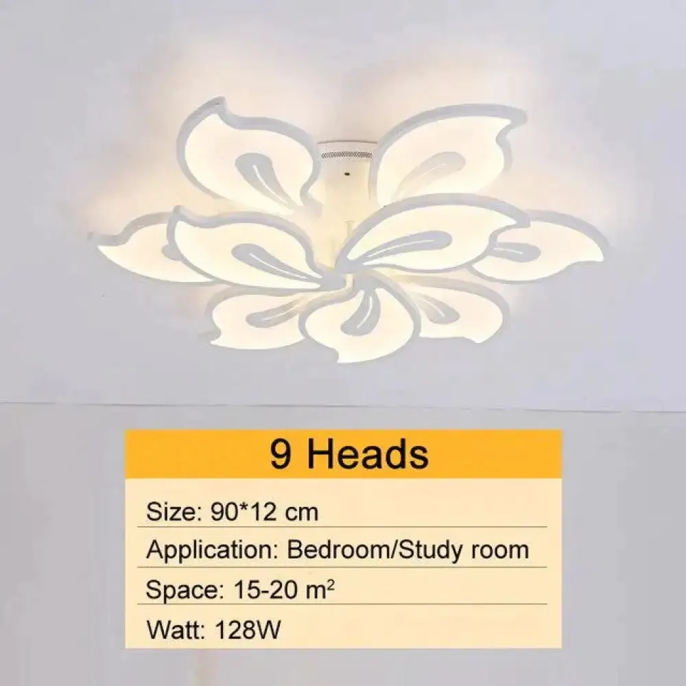 Contemporary Acrylic LED Ceiling Lights: Enhancing the Ambience of Your Bedroom and Living Room