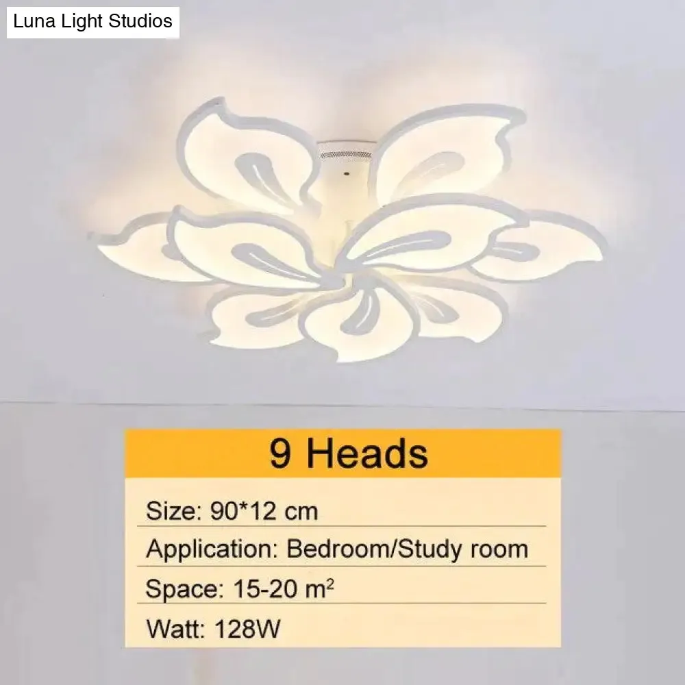 Contemporary Acrylic LED Ceiling Lights: Enhancing the Ambience of Your Bedroom and Living Room