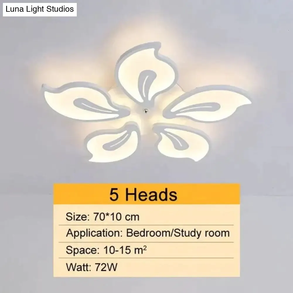 Contemporary Acrylic LED Ceiling Lights: Enhancing the Ambience of Your Bedroom and Living Room