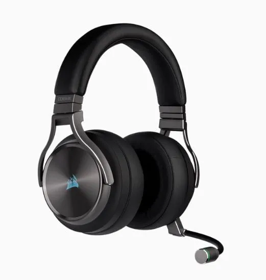 Corsair Virtuoso RGB Wireless High-Fidelity Gaming Headset, Special Edition, Gunmetal