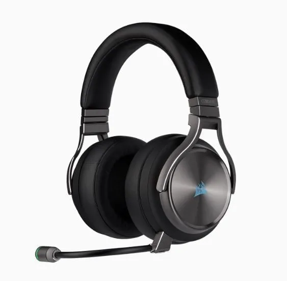 Corsair Virtuoso RGB Wireless High-Fidelity Gaming Headset, Special Edition, Gunmetal