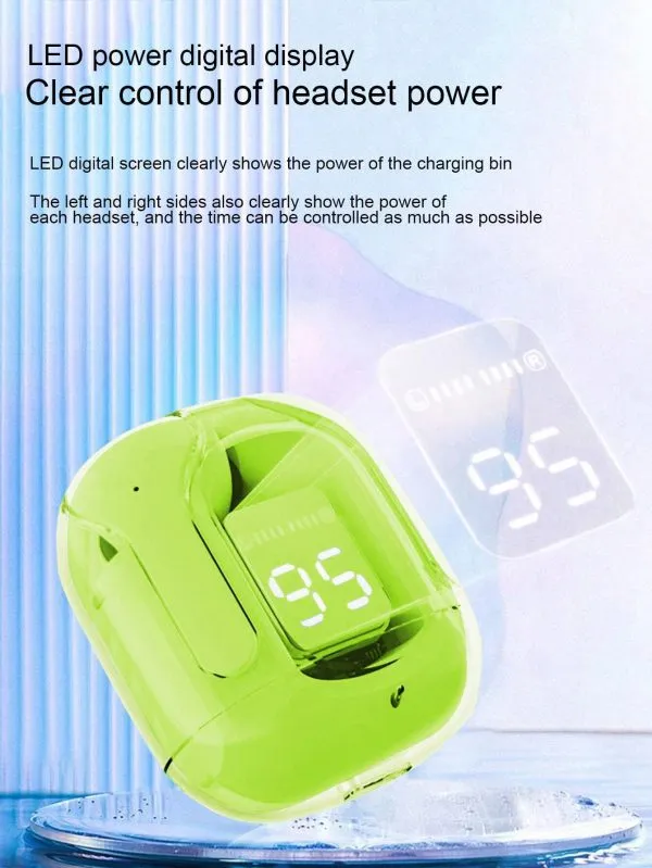 Crystal Clear Wireless Earbuds - Random Color (Air31)