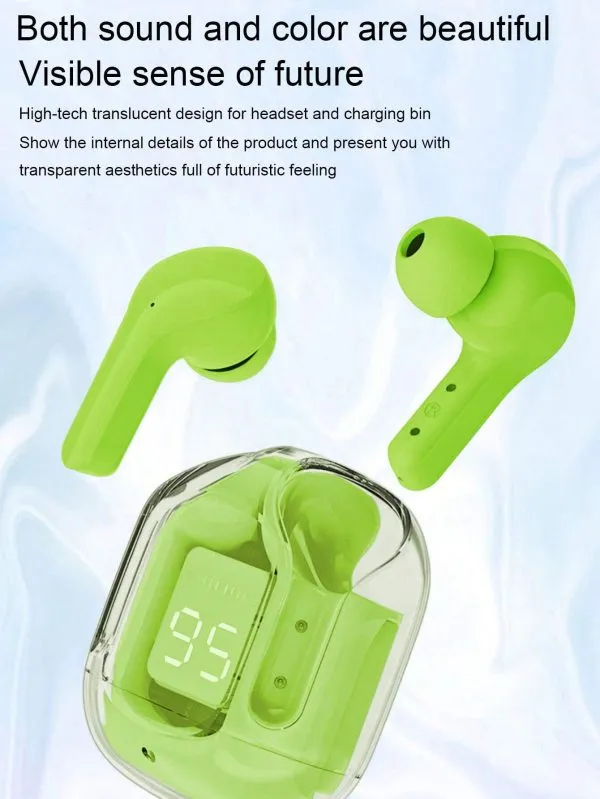 Crystal Clear Wireless Earbuds - Random Color (Air31)