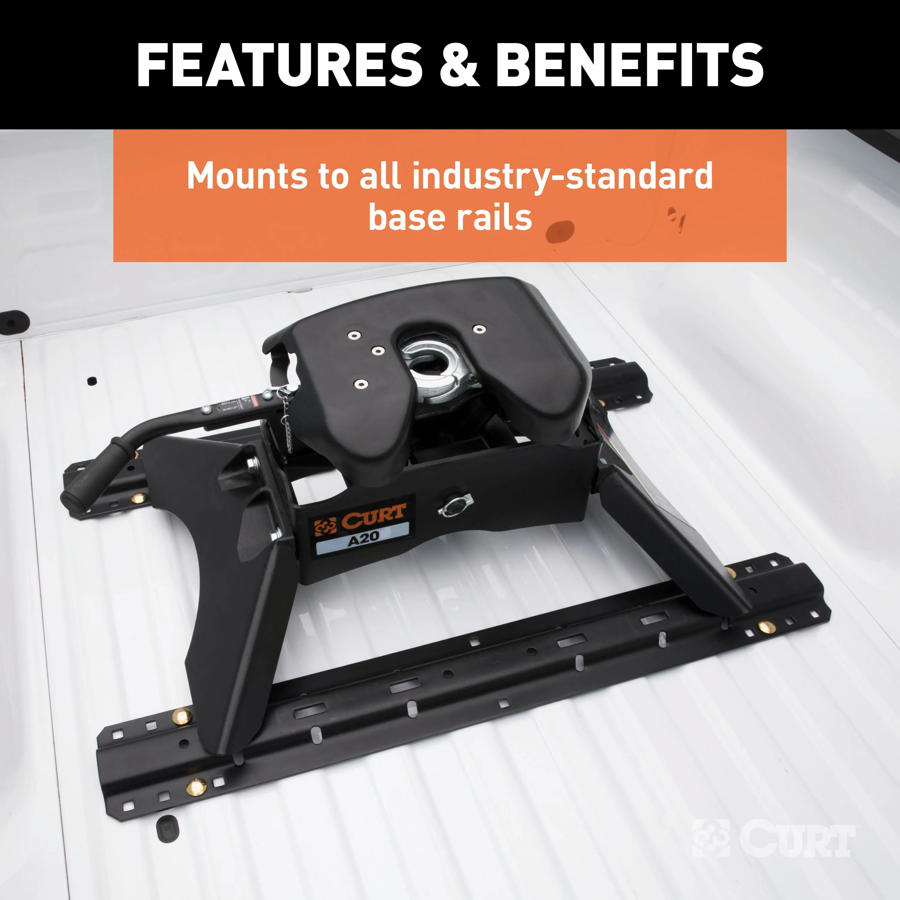 CURT 16140 CURT 16140 A20 5th Wheel Hitch; 20;000 lbs