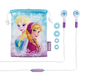 Disney Frozen Wired Earbuds with Pouch