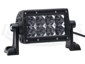 E-Series 4" LED Light Bars Flood, Amber