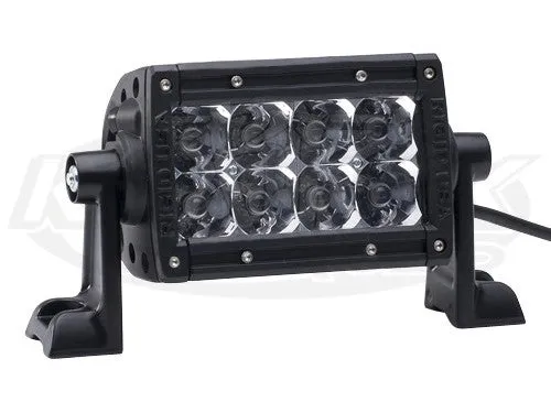 E-Series 4" LED Light Bars Flood, Amber