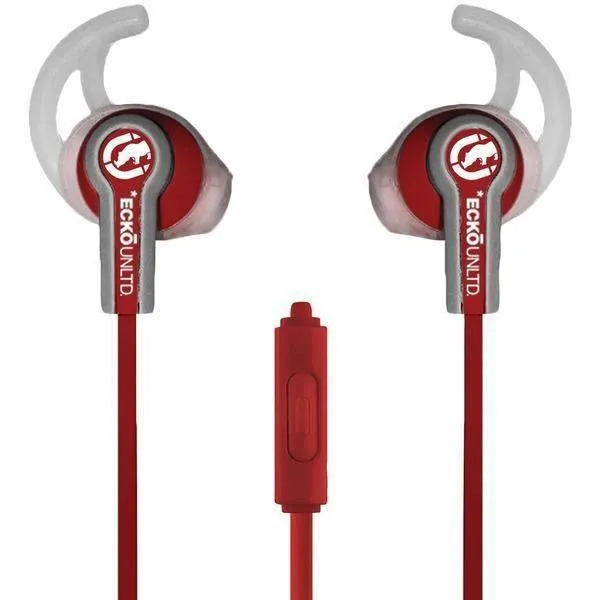 Ecko Unltd. EKU-FSE-RD Fuse Sport Earbuds with Microphone (Red)