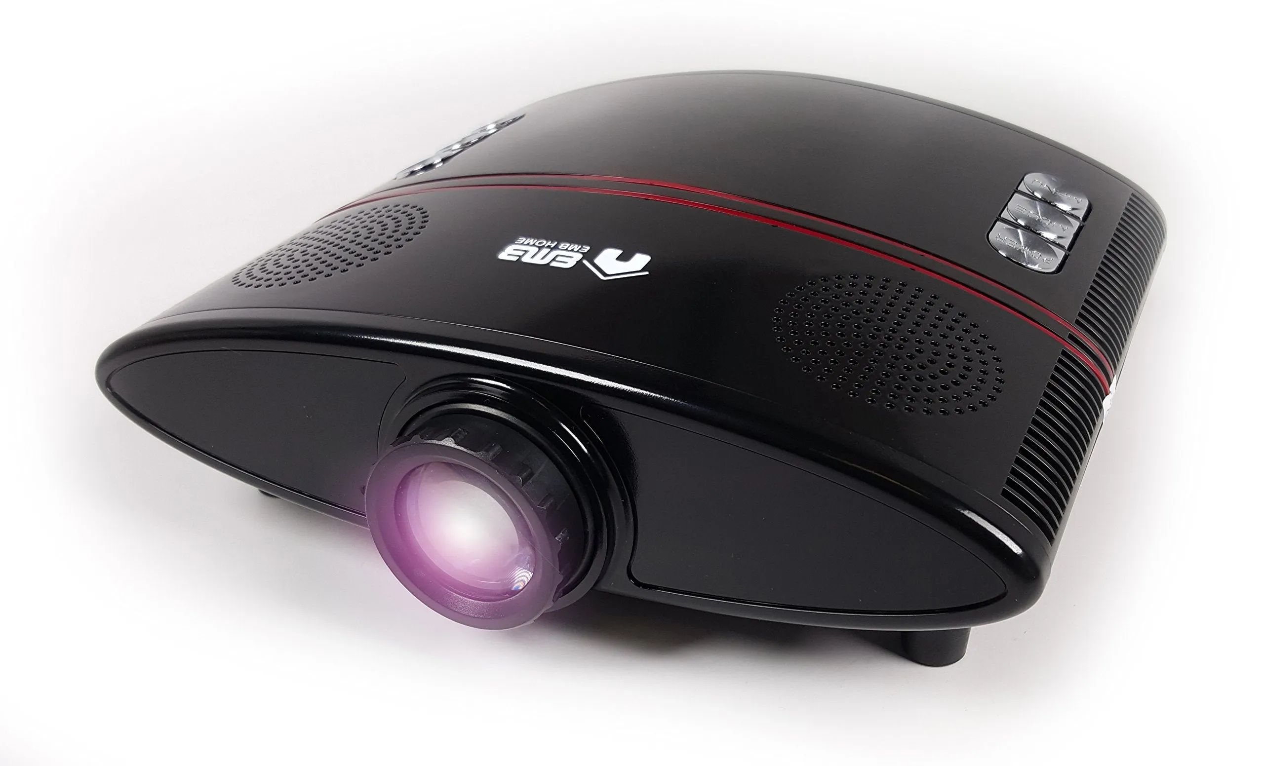 EMB Home - EBP100 - Portable HDMI LED Projector 40 ANSI Lumens w/ USB and SD Card for Home Cinema Theater / Games / Party / PC Laptop
