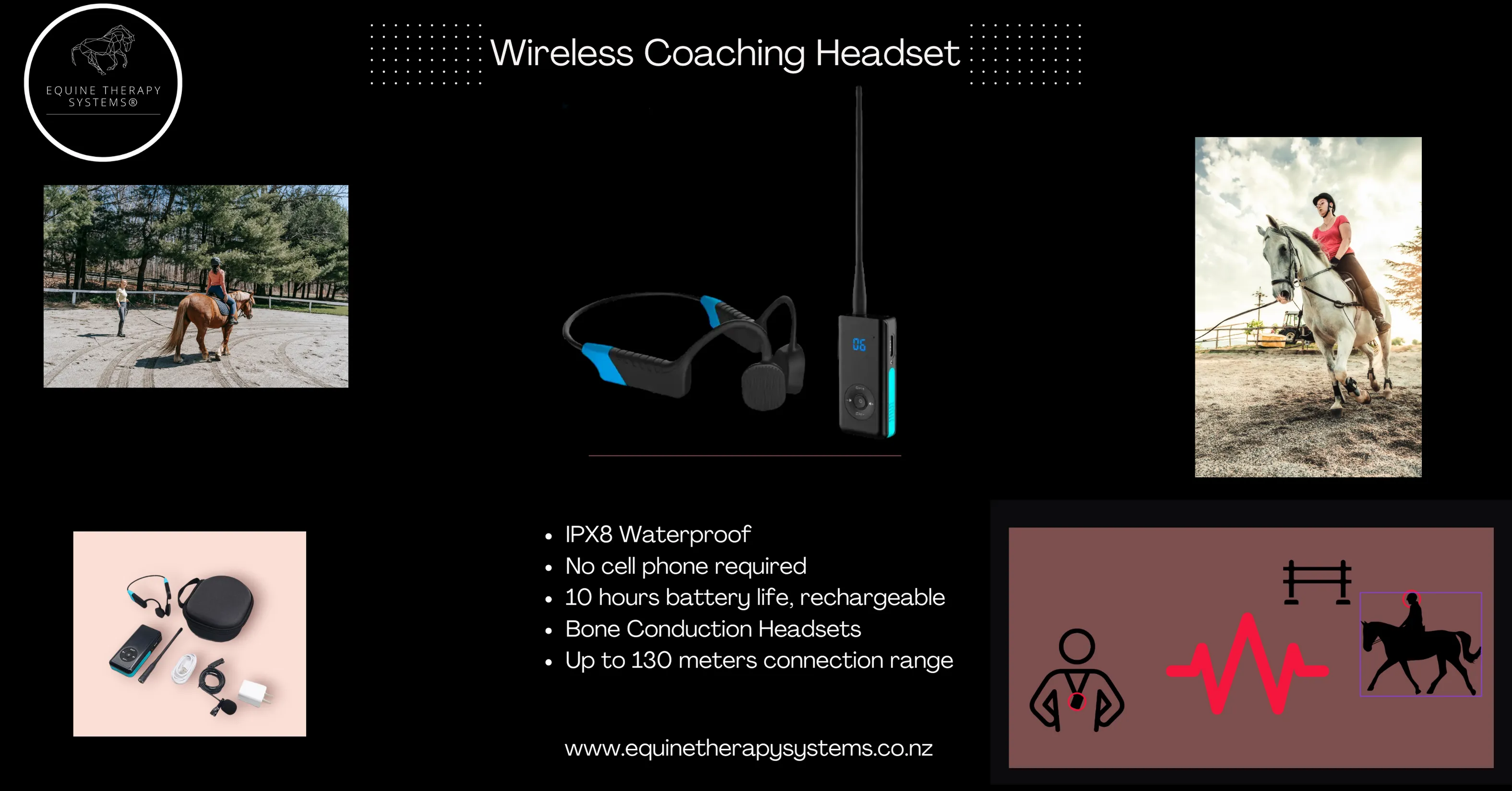 ETS Wireless Coaching Communication Headset